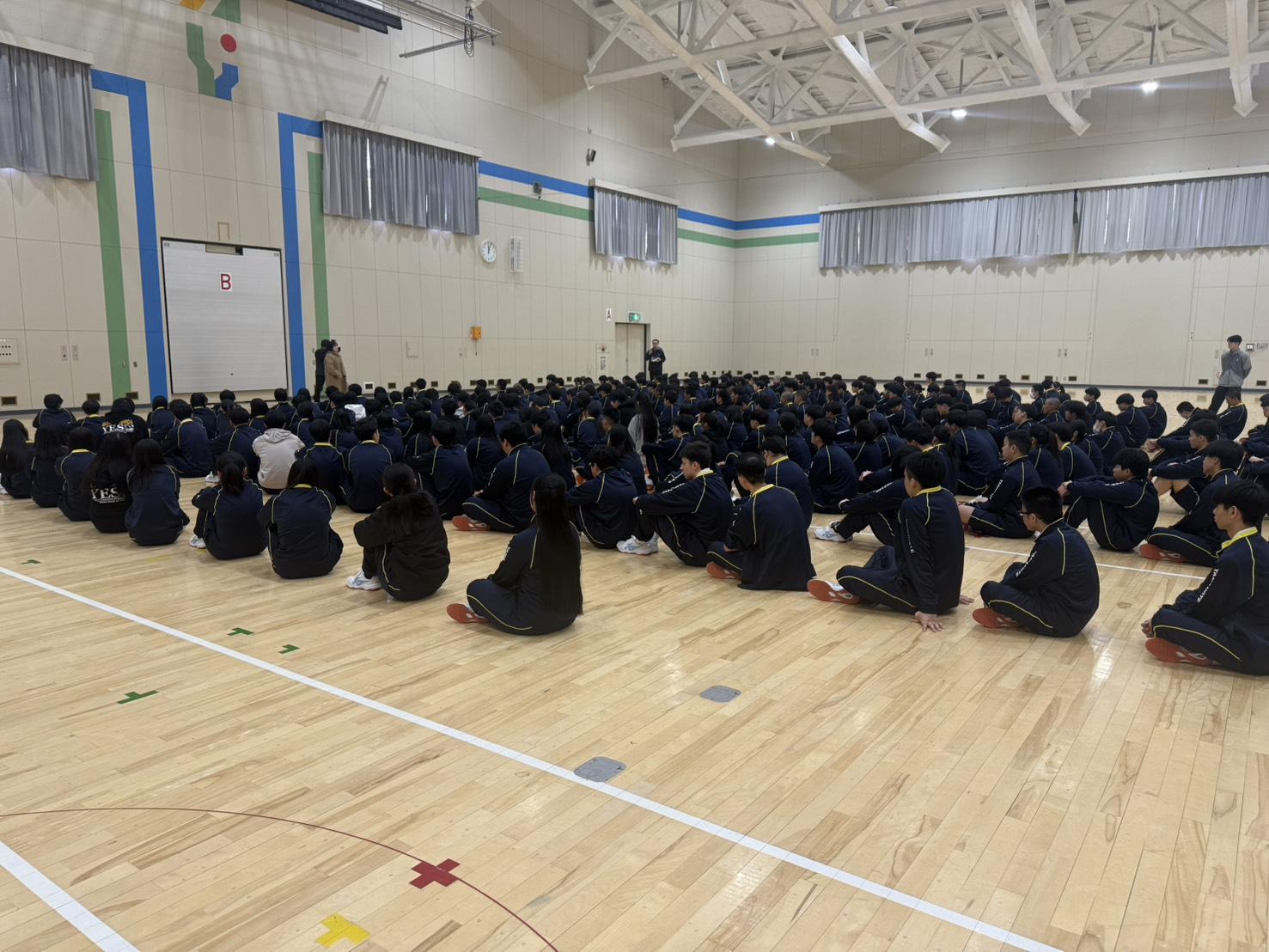 1年生が宿泊研修に行きました